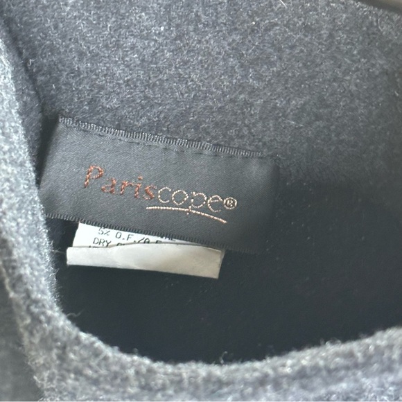 VINTAGE Pariscope Grey Maxi Tassel bottom Skirt - 8 - Picture 10 of 11